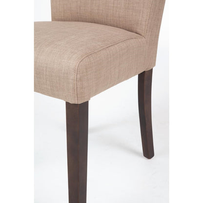GR367 Bolero eigentijdse eetkamerstoel natuurlijk beige - (2 stuks)