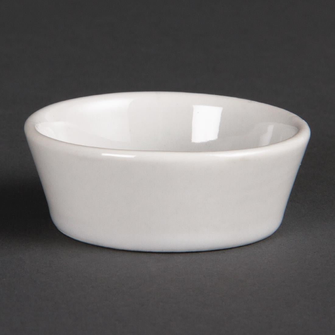 U161 Olympia Whiteware Conische Schaaltjes 5cm (12 Stuks)
