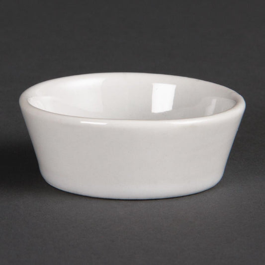 U161 Olympia Whiteware Conische Schaaltjes 5cm (12 Stuks)