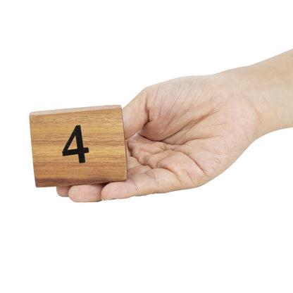 CL392 Olympia houten tafelnummers 1-10
