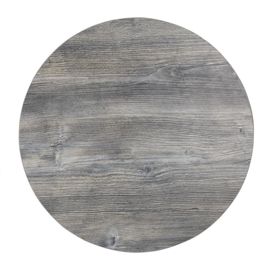 FT292 Bolero rond melamine tafelblad essenhout effect voorgeboord 60cm