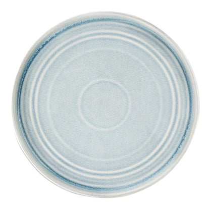 FB569 Olympia Cavolo Plat Rond Bord Ijsblauw 27cm (4 Stuks)