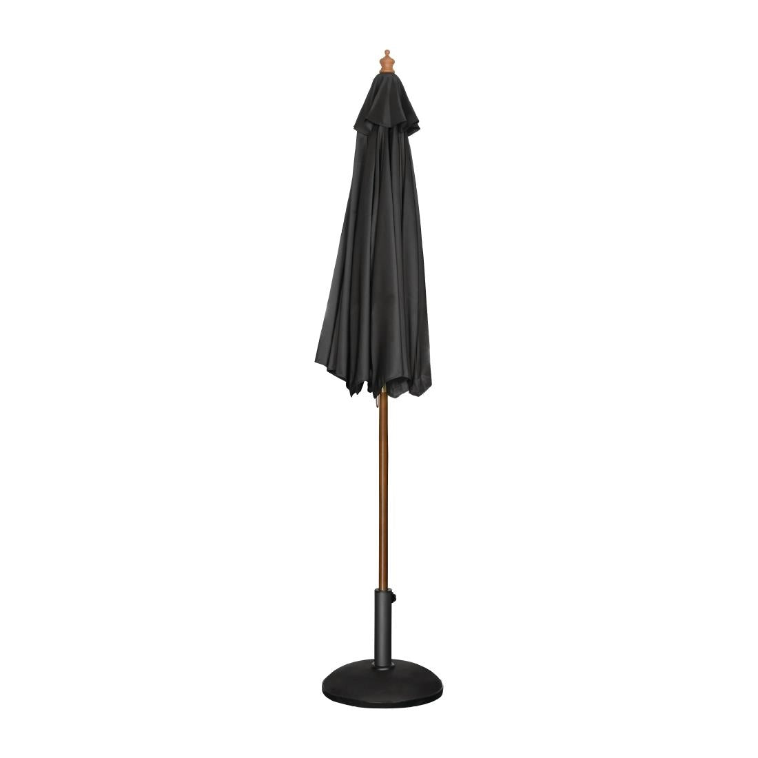 CB514 Bolero ronde parasol zwart 2,5 meter