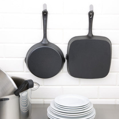 M653 Vogue vierkante gietijzeren inductie grillpan 24,1cm