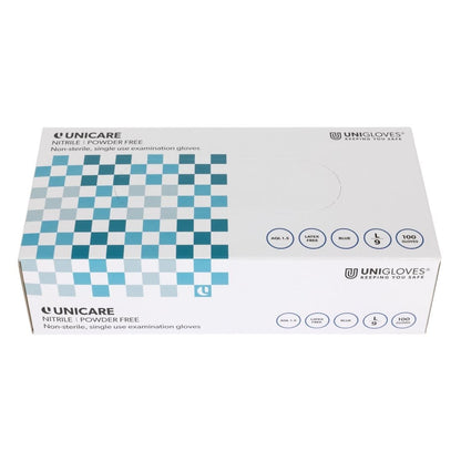 Y478-S Nitril handschoenen blauw poedervrij S (100 stuks)