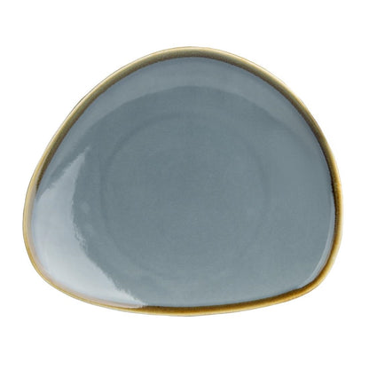 GP341 Olympia Kiln Driehoekige Borden Blauw 16,5cm (6 Stuks)