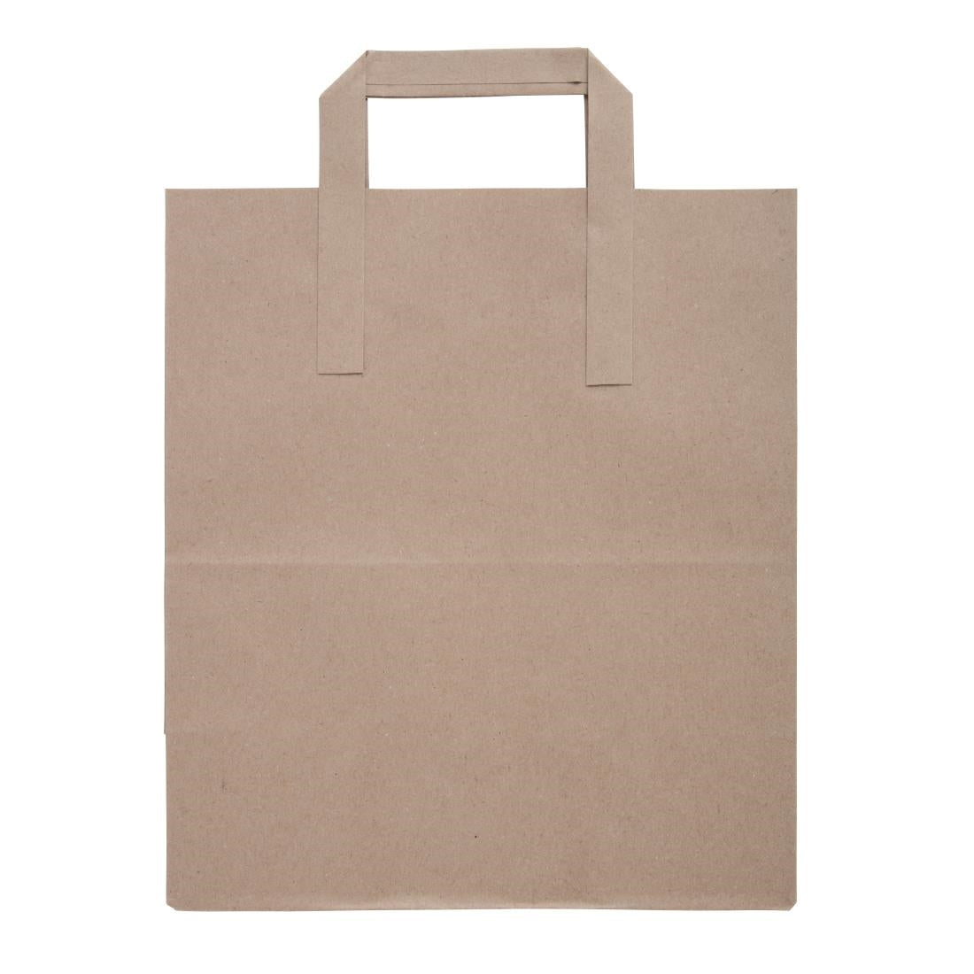 JA529 Fiesta Recycleerbare Platte Handvat Bruine Papieren Tassen Groot (250 stuks)