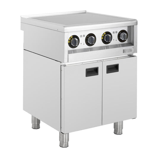 SA807 Buffalo 600-Serie 4-Zone Vrijstaande Inductiekookplaat 2X 3Kw