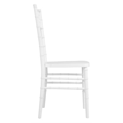 JA998 Bolero Chiavari Polypropyleen Stoelen Wit (4 stuks)