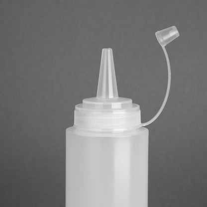 K062 Vogue knijpfles transparant 227ml