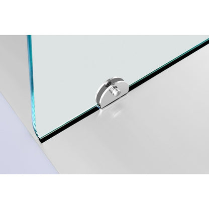 UA017 Polar U-serie tweedeurs saladette met vierkant kuchscherm