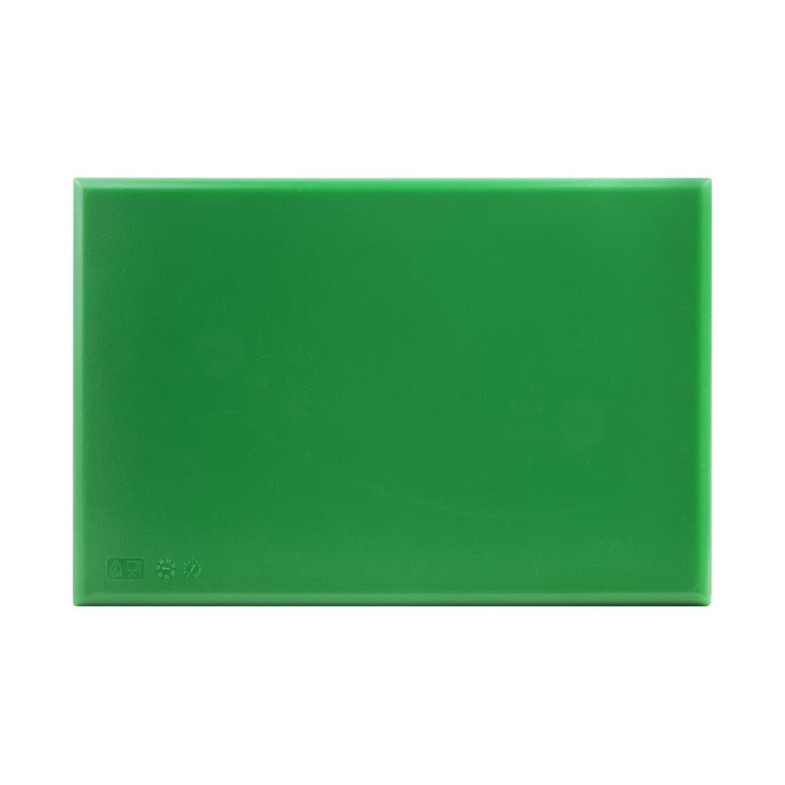 J037 Hygiplas HDPE snijplank groen 450x300x25mm