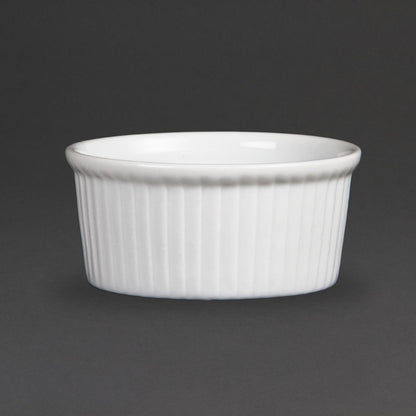 W432 Olympia Whiteware Ramekins 8,5cm (12 Stuks)