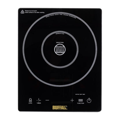 DF825 Buffalo inductiekookplaat met touchbediening 3000W