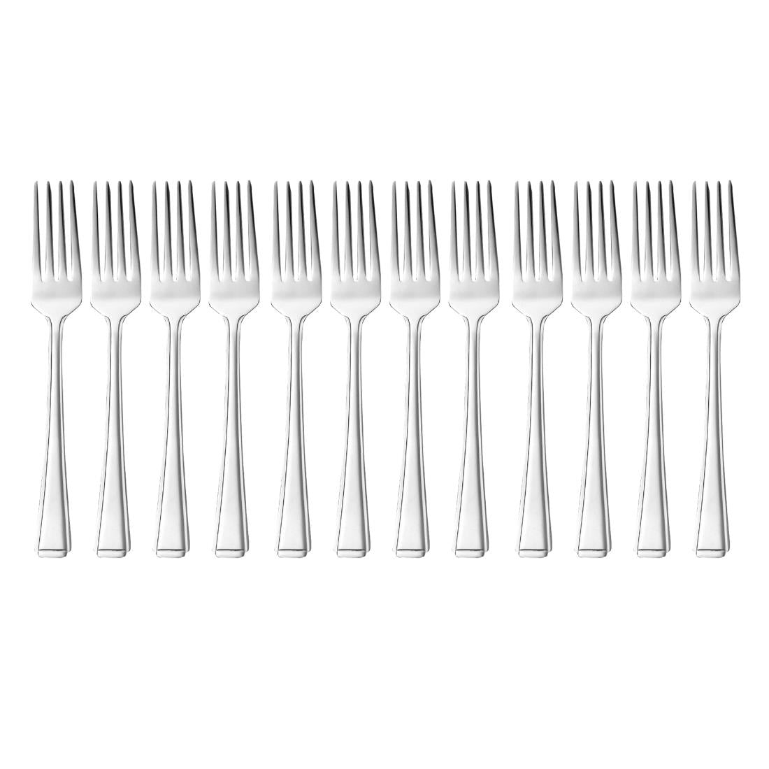 D694 Olympia Harley dessertvorken (12 stuks)