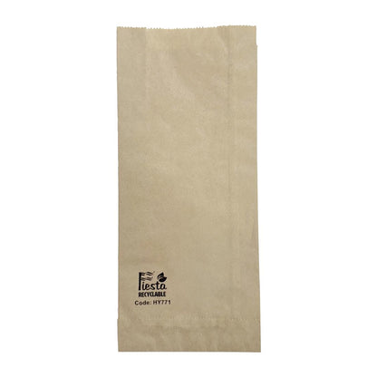 HY771 Fiesta Recycleerbare Baguette/Panini Papieren Zakjes 250x110x45mm (1000 stuks)