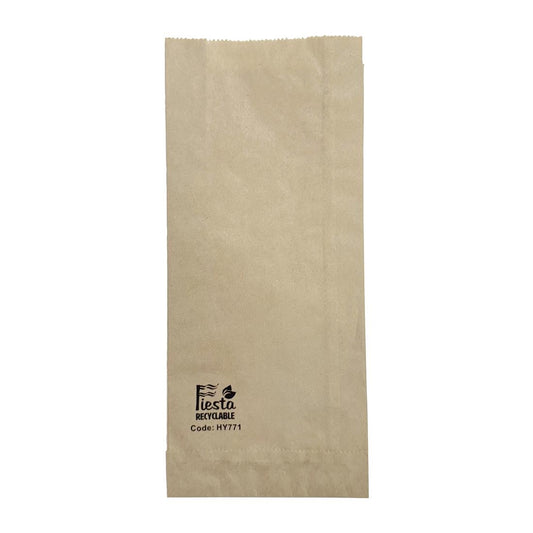 HY771 Fiesta Recycleerbare Baguette/Panini Papieren Zakjes 250x110x45mm (1000 stuks)