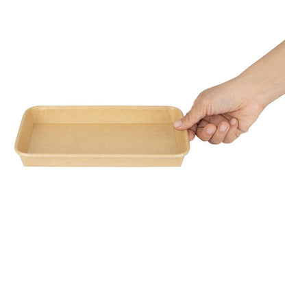 HX289 Fiesta Recycleerbare Nr. 7 Sushi Tray Bases 220x137mm (300 stuks)