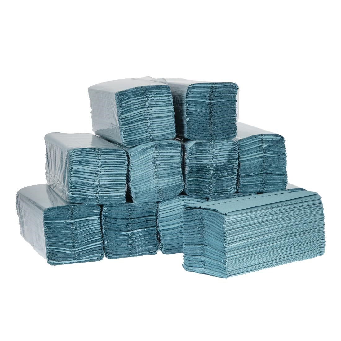 GD832 Jantex C-gevouwen handdoeken 1-laags blauw (2850 vellen) (12 stuks)