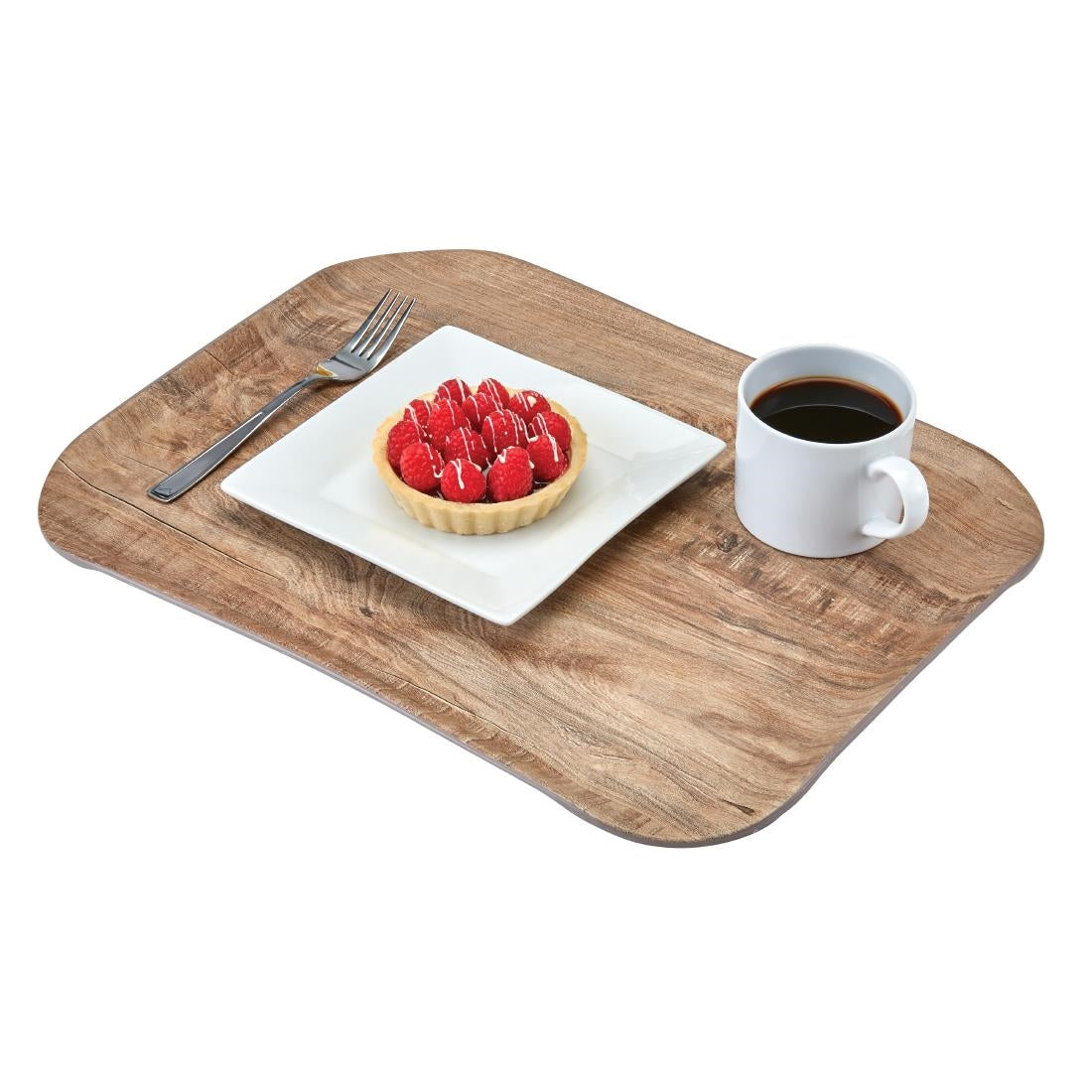 FE489 Cambro Century Woodgrain dienblad licht olijfhout dessin 36x46cm