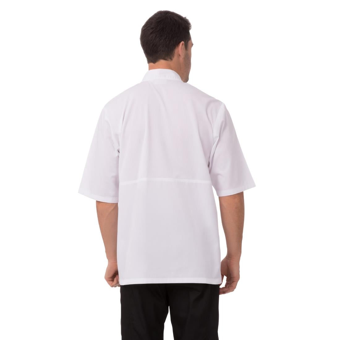 A914-L Chef Works Montreal Cool Vent uniseks koksbuis wit L