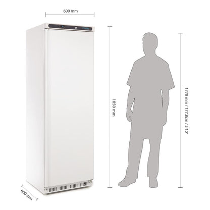 CD612 Polar C-serie 1-deurs koeling wit 400L