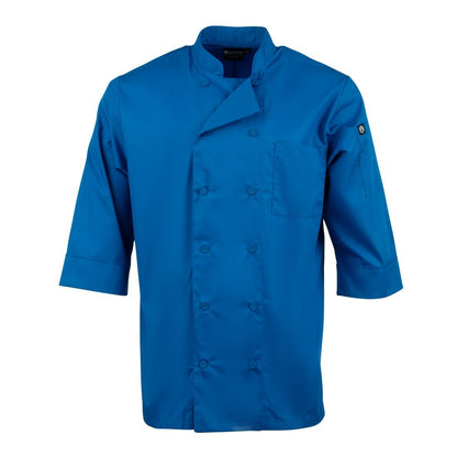 B178-S Chef Works unisex koksbuis blauw S