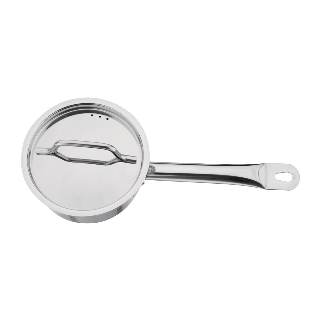 DF669 Nisbets Essentials RVS inductie steelpan 14cm/900ml