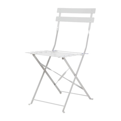 GH551 Bolero opklapbare terrasstoelen grijs (2 stuks)