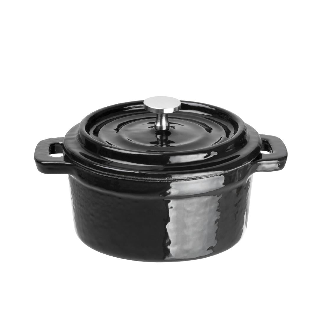 Y259 Vogue gietijzeren inductie mini braadpan rond 7,5(H) x 10(Ø)cm