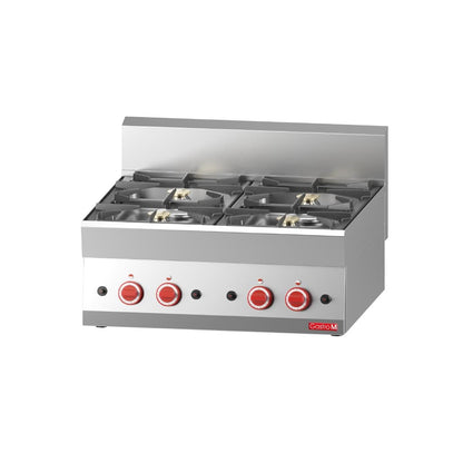 GN055 Gastro M 650 4-pits gaskooktoestel 65/70 PCG
