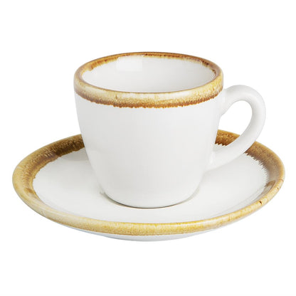 FB986 Olympia Kiln espressokopjes krijtwit 85ml (6 stuks)