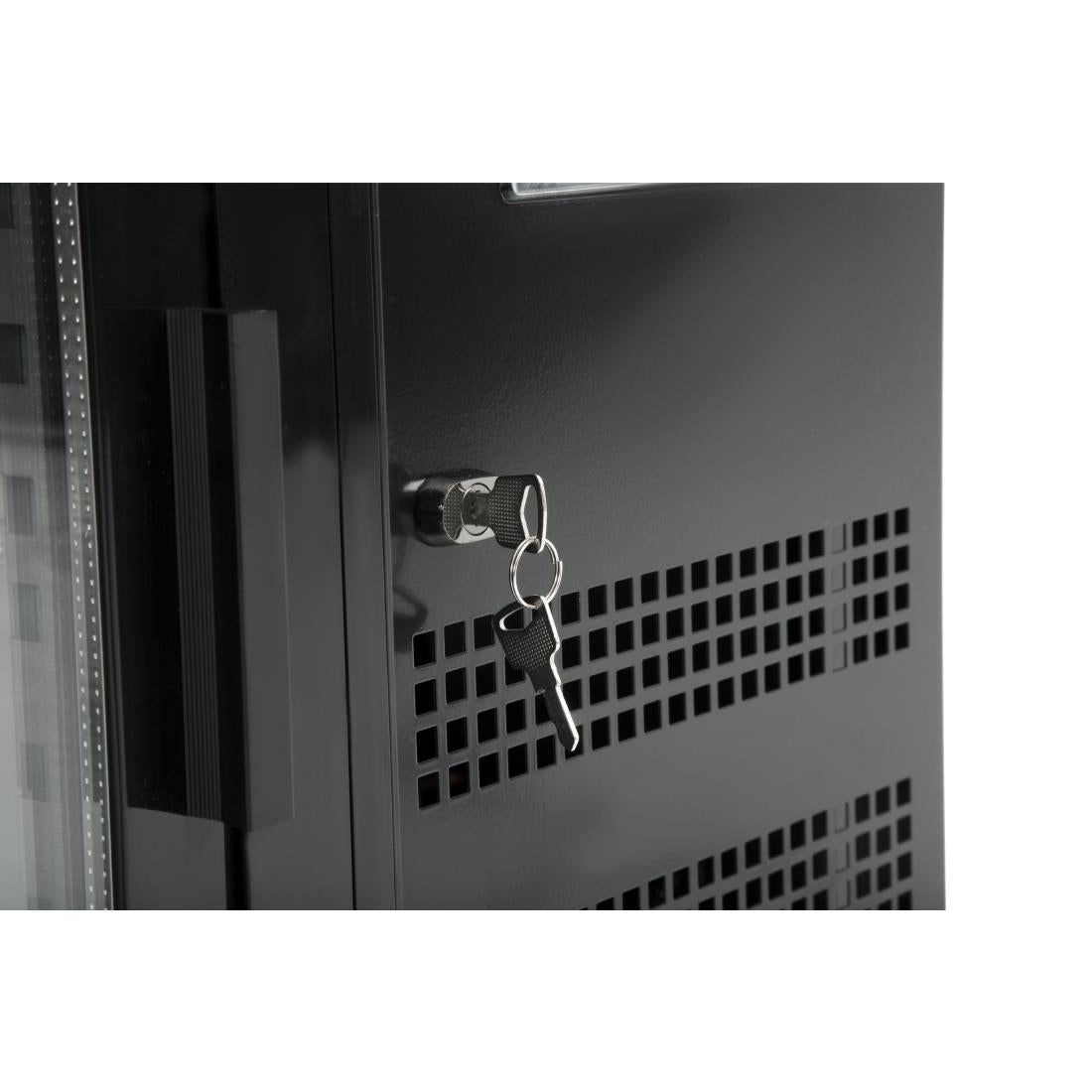CS103 Polar U-serie vier-deurs displaykoeler voor achter de bar