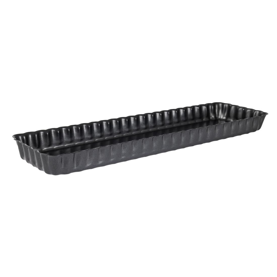 CY117 De Buyer rechthoekige anti-kleef taartvorm met losse bodem 35,6cm