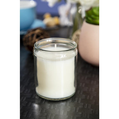 GJ469 Bolsius Starlight kaars in glas wit (8 stuks)