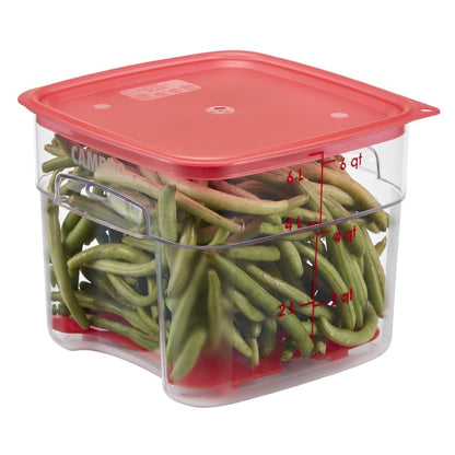 CU148 Cambro FreshPro Rood Afvoerrek 195 x 195 mm