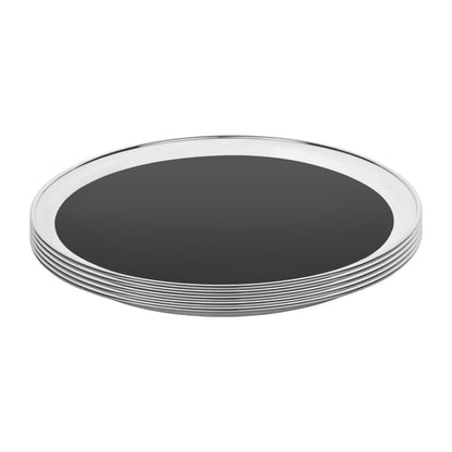 DP207 Olympia RVS antislip dienblad rond 30,5cm