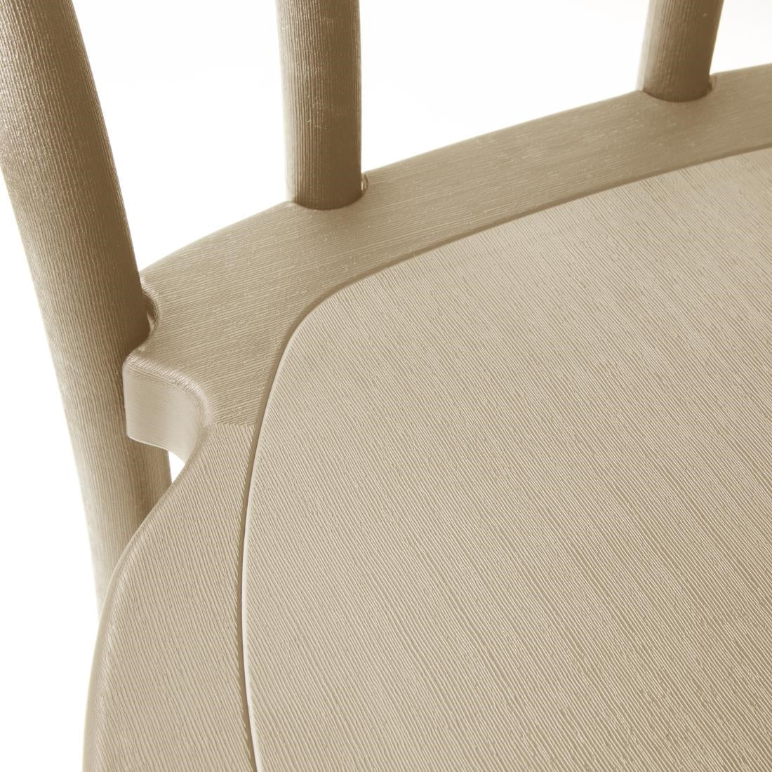 HW289 Bolero Soho Bentwood Stijl Harsstoelen Natuurlijk (4 Stuks)