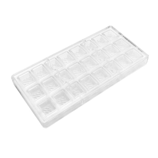 DW295 Schneider chocoladevorm geribbeld