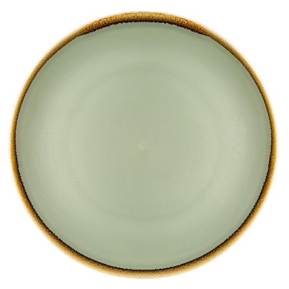 GP475 Olympia Kiln Ronde Coupeborden Mosgroen 28cm (4 Stuks)