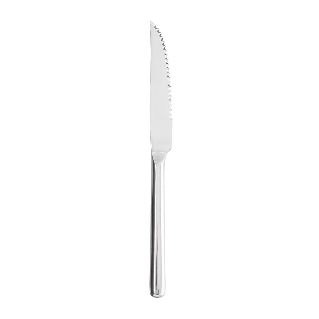 C161 Olympia RVS steak- en pizzamessen (12 stuks)