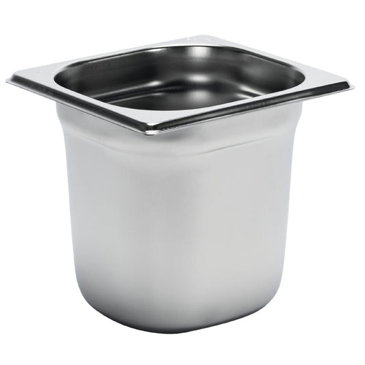 GR705 Gastro M RVS GN 1/6 bak 20cm diep
