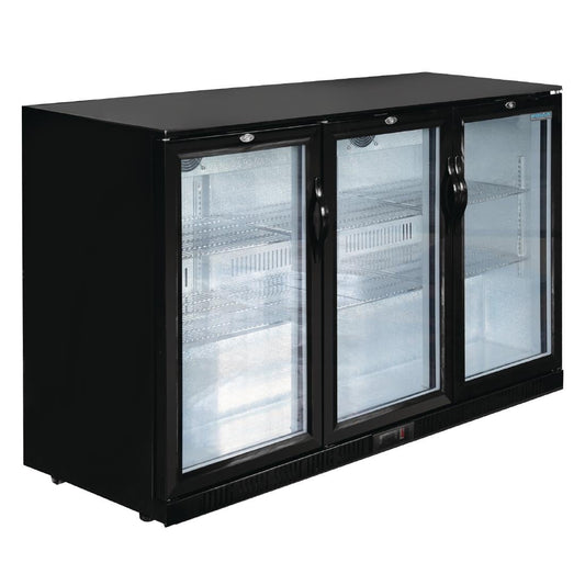 GL014 Polar G-serie laag model barkoeling drie klapdeuren 320L