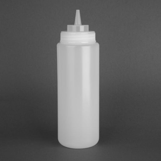 E093 Vogue portioneer knijpfles transparant 900ml