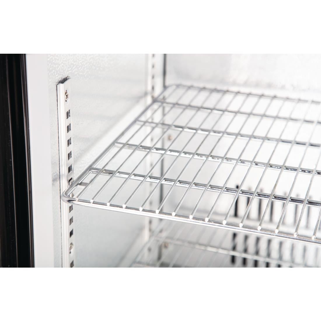 GL004 Polar G-serie 3-deurs barkoeling met klapdeuren zwart 330L