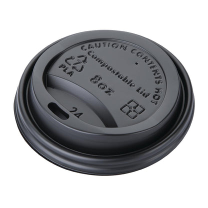 DS052 Fiesta Compostable composteerbare deksels voor 23cl koffiebekers (1000 stuks)