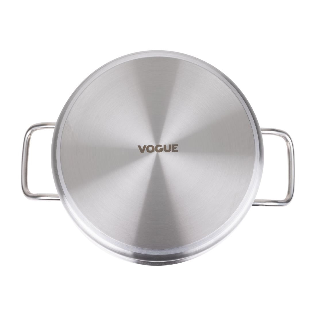 M940 Vogue RVS inductie kookpan 24cm 7Ltr