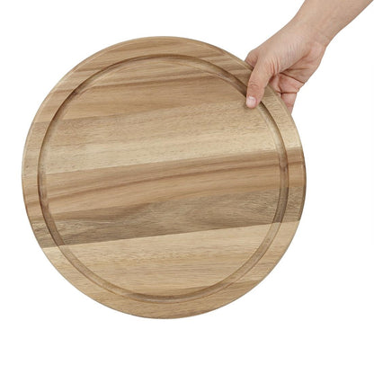 HX399 Olympia Rond Acacia Houten Bord Voor 280mm Koepel