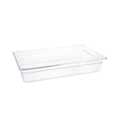 U225 Vogue polycarbonaat 1/1 gastronorm container 100mm transparant