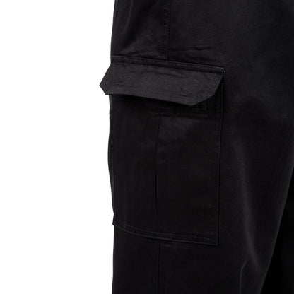 B222-XL Chef Works unisex slim fit cargo broek zwart XL